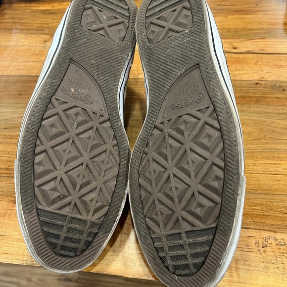 Converse Men's Beige Canvas Sneakers - Picture 8 of 8